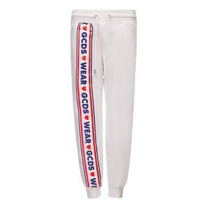 GCDS White Cotton Jeans & Women's Pant